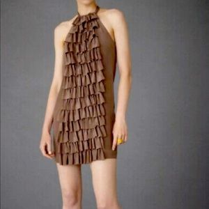 Anthropologie Va Et Vien Silk Dress Size 4